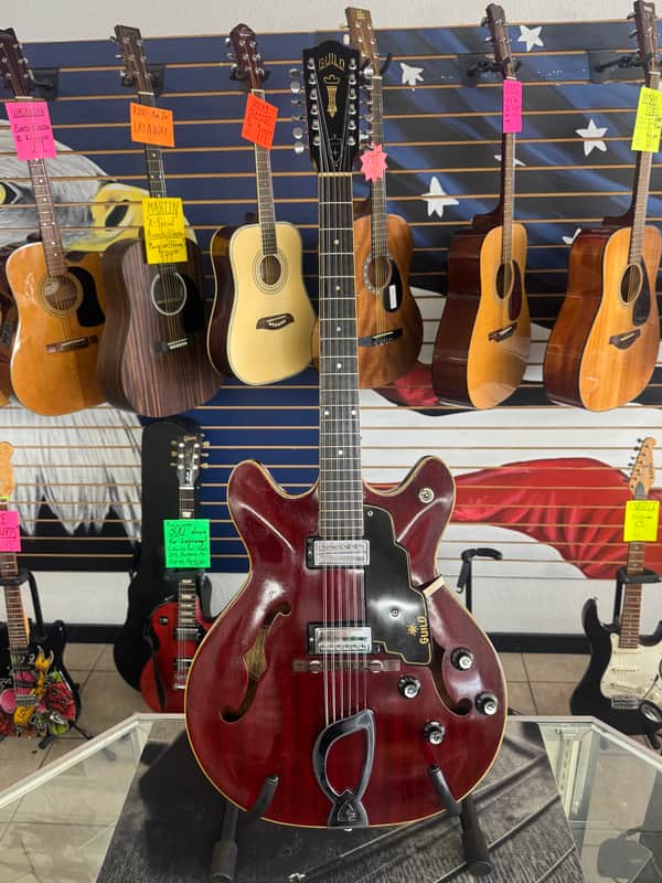 Guild Starfire XII. Semi-hollow Electric Guitar.(DC-314)(1966)(Original Case)(Hoboken) image 1