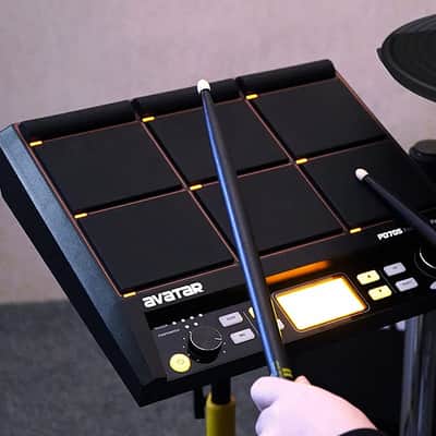 Avatar PD705 Percussion Sample Pad 9-Trigger Multipad Tabletop Electric Drum USB MIDI image 2