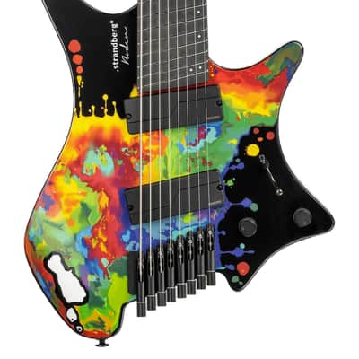 Strandberg Boden Metal NX 8 Sarah Longfield Edition Electric Guitar  2022 - Black Doppler Gloss image 5