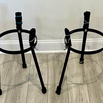 Meinl MarathMeinl Marathon Series Wood Conga Pair Natural w/ LP Bags & Stands – Thailand-Madeon Series image 9