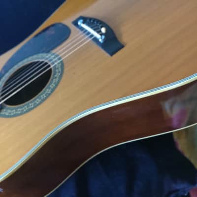 Alvarez 70s 5022 Japan Concert High End Pre War Vintage Overtones Martin D 18 voice 1970 to 1977 -best one. Natural image 6