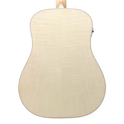 Used Ibanez AAD77M1E Acoustic-Electric Guitar - Open Pore Antique White image 7
