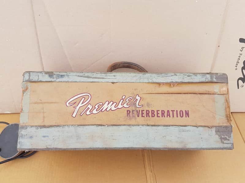 60's PREMIER REVERBERATION - made in USA - REVERB TANK image 1
