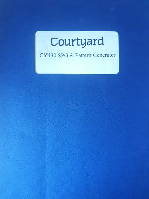 Courtyard CY430 SPG & Pattern Generator