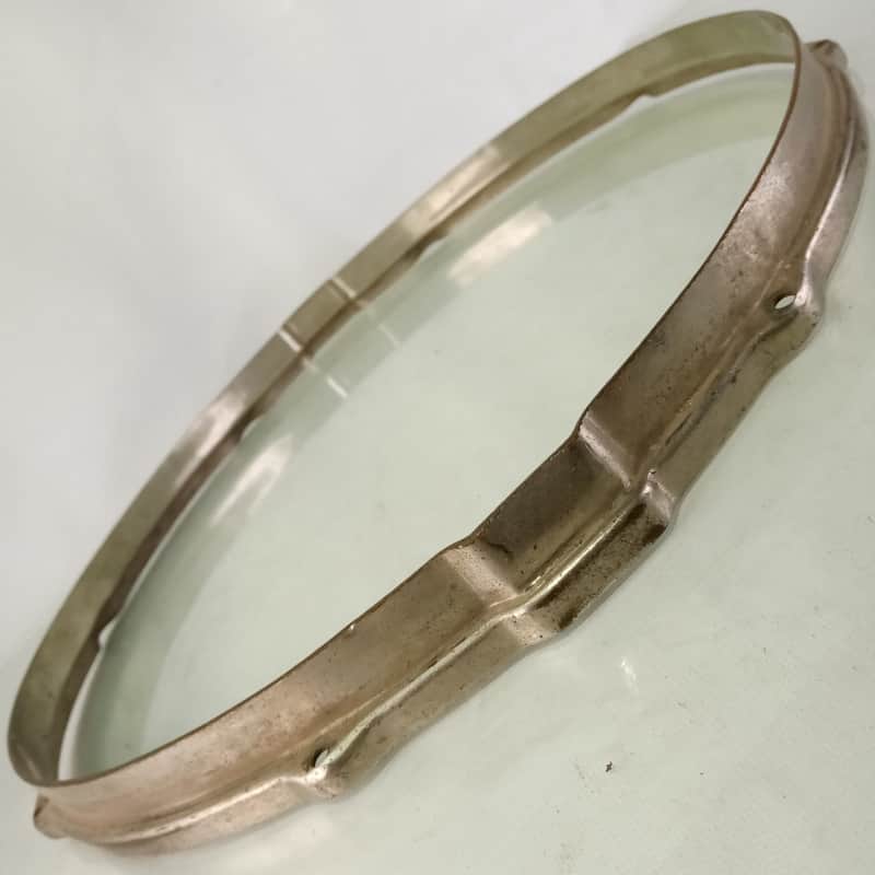 Leedy 15"Broadway Stick-Chopper Nickel-Brass Snare Drum Resonant Rim/Hoop20s NOB image 1