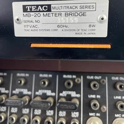 Teac 2A and MB20 meters image 5