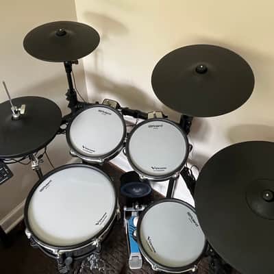 Roland TD-27KV2 V-Drum Kit with Mesh Pads 2022 - Present - Black image 6