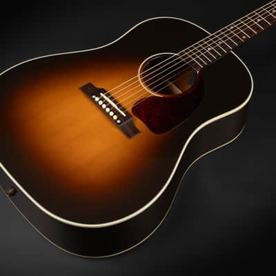 2009 Gibson J-45 Standard - Vintage Sunburst | USA Slope Shoulder Dreadnought Acoustic Guitar L.R. Baggs Pickup | OHSC image 6