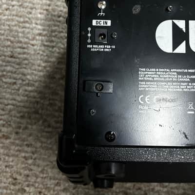 Roland Cube Street (2-Channel) 2x2.5-Watt 2x6.5" Guitar Combo 2007 - 2021 - Black image 6