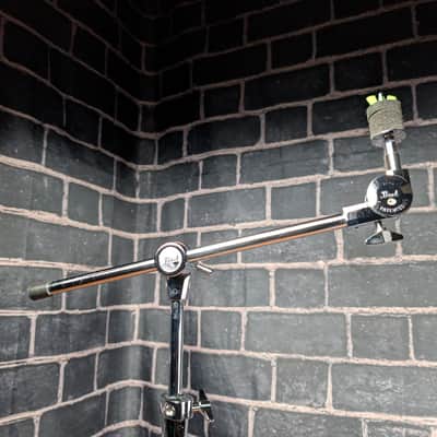 Pearl Double‑Braced Boom Cymbal Stand • 80s/90s • Chrome • Heavy‑Duty • Reliable Vintage Hardware image 5