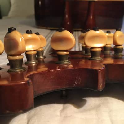 RARE Vintage Weymann Harp Guitar One of a kind(?) Rosewood and Spruce image 11