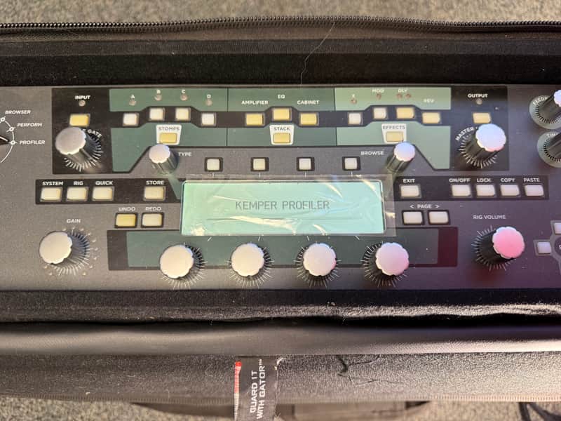 Kemper Amps Profiler PowerRack 600-Watt Modeling Guitar Amp With a Gator Case 2013 - Present - Black image 1