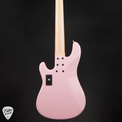 Sandberg Limited Edition California V-TM Ida Nielsen Signature 5-String - Strawberry Milkshake image 5