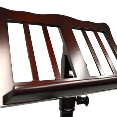 Frederick Music Stand – English Tutor Mahogany image 3