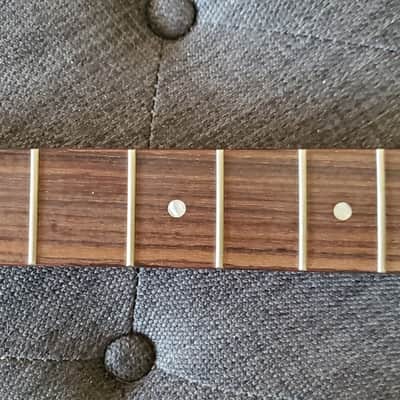 kramer Neck NOS Rosewood Left/Reverse Bound Headstock Inlay 12th Fret, Near Mint image 14