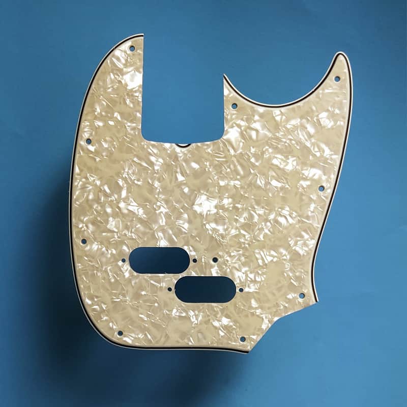 Replacement pickguard for Vintage Fender Mustang Bass 1973 and later image 1