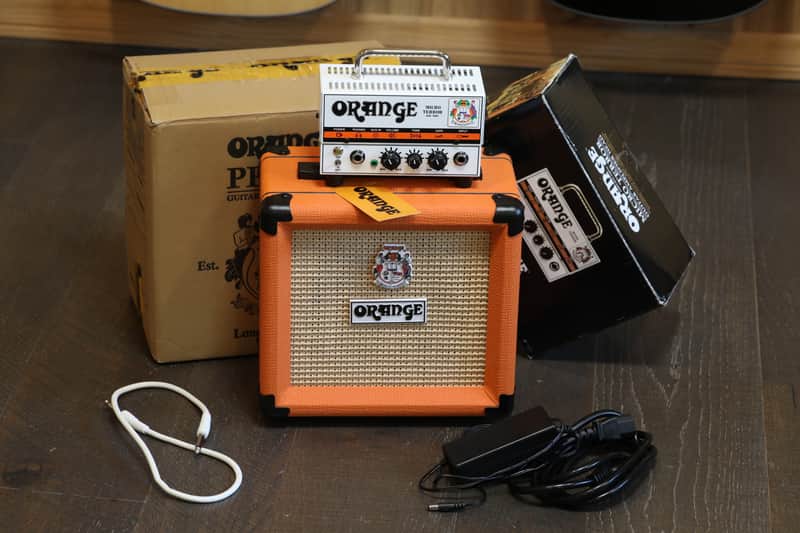 Orange Micro Terror 20-Watt 1x8" Guitar Amp Half Stack 2012 - Present - Orange image 1