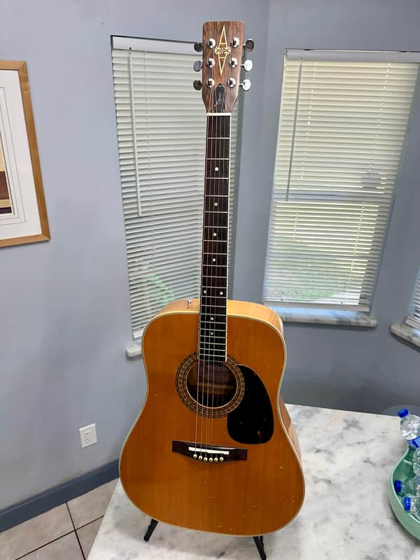 1975  Alvarez 5034 Natural Flame Maple image 1