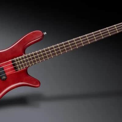 Warwick Pro Series Streamer Stage I 4 String Burgundy Red Transparent Satin GPS1264 01AA CHY FR image 2