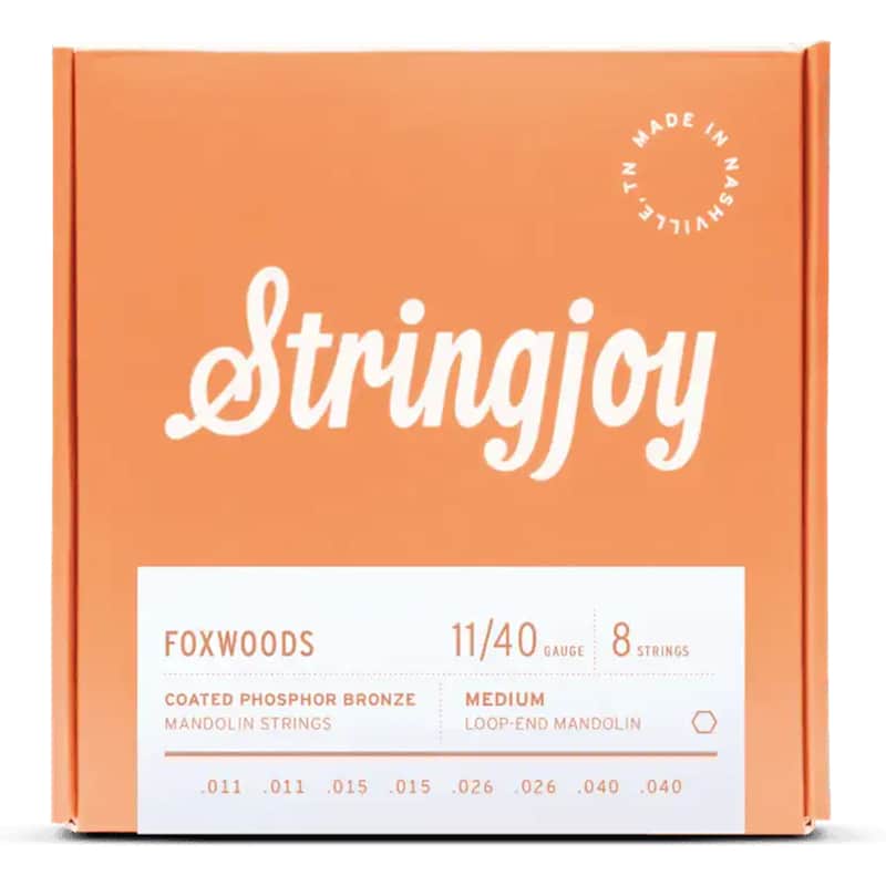 Stringjoy Foxwoods Coated Phosphor Bronze Mandolin Strings | 11-40 (Medium) image 1