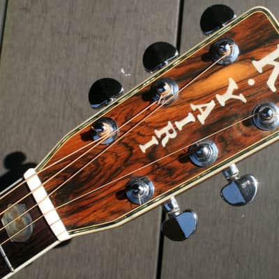 1978 Yairi YW800 B. Rosewood Jacaranda Japan Vintage - Natural+Vintage Hard Case image 6