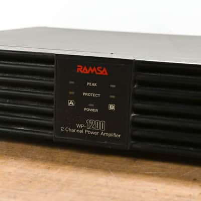 Ramsa WP-1200 2-Channel Power Amplifier CG013DY image 3