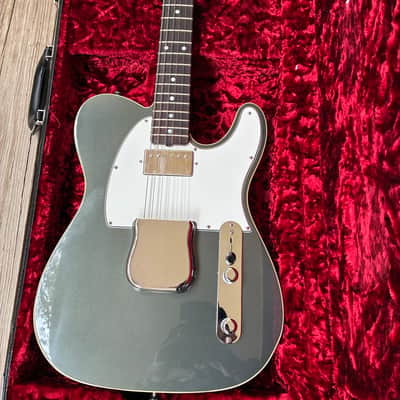 Fender Custom shop American telecaster charcoal gray HS H S With case custom shop image 2