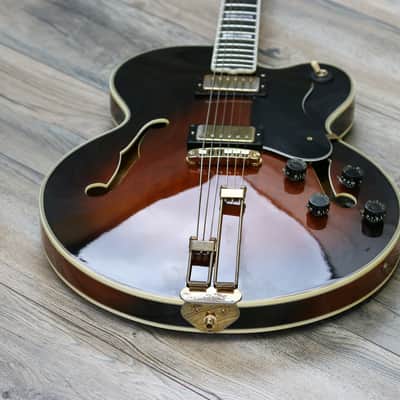 Super Clean! Epiphone Emperor T Thinline 1982 Vintage Sunburst Matsumoku ES-335 Semi Hollow image 23