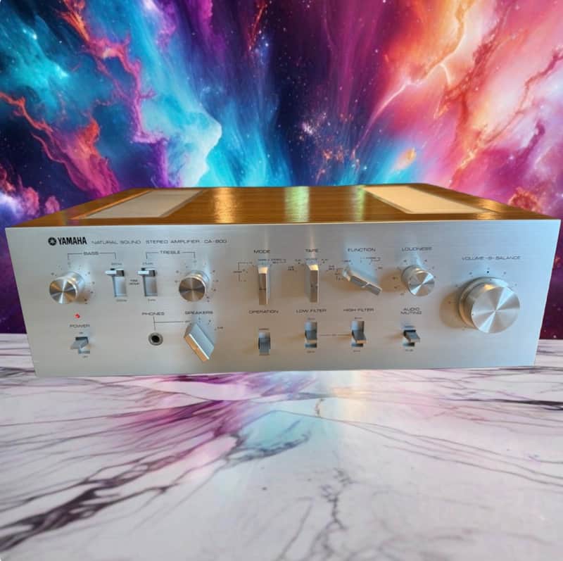 Vintage Mid 1970s Yamaha CA-800 Integrated Stereo Amplifier Pro Service N Mint🔥