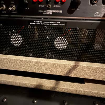 PRS DG Custom 30 David Grissom Signature 30-Watt Guitar Amp Head 2014 - Present - Blonde / Cherry image 7