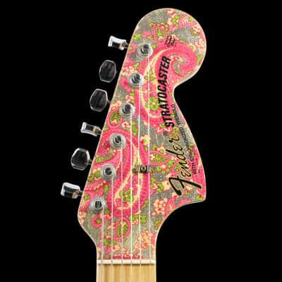 Fender Jason Smith Masterbuilt '68 Pink Paisley Stratocaster Relic image 5