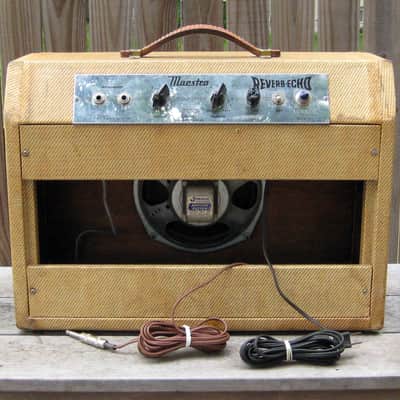 Vintage 1961 Maestro GA-1RT Reverb-Echo tube amp - Gibson made image 4