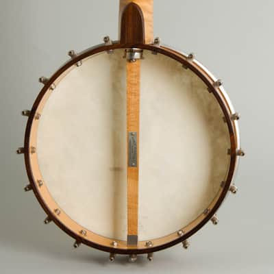 Mike Ramsey  5 String Fretless Banjo (2000), ser. #1142, black tolex hard shell case. image 4