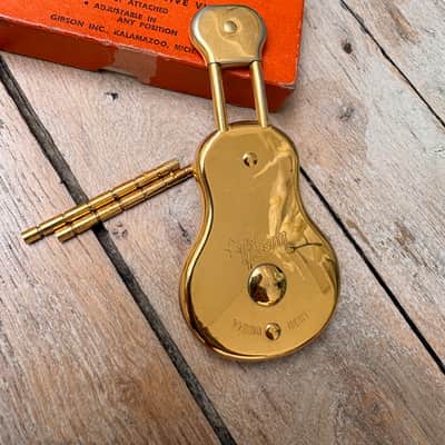 1950’s/ 1960’s Gibson Vibrarest GOLD Rare Vintage Collector Vibra Rest Part Case Candy ES image 2