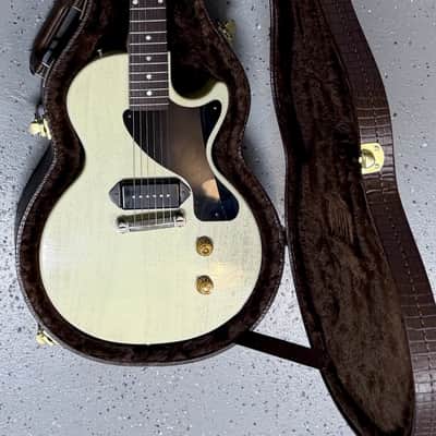 2025 Gibson Custom Shop Murphy Lab 1957 Les Paul Junior – Ultra Light Aged TV White MINT image 9