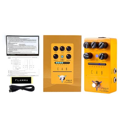 FLAMMA FS07 Stereo Simulation Pedal Electric Guitar Simulator Effects Pedal with 7 User Preset Slots Support IR Loading Software Editing image 7