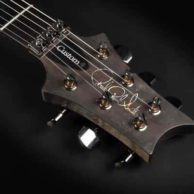 2017 PRS Custom 24 Floyd Rose Wood Library Limited Edition - Grey Black | Artist Grade Quilted Maple Top \m/ Pickups | CoA OHSC image 9