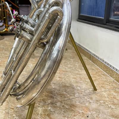 York Sousaphone Bbb USA 1980s - Silver image 4