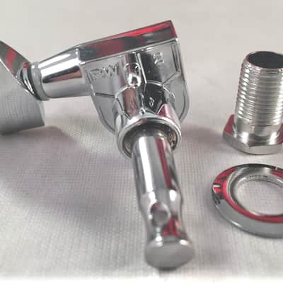 Squier by Fender Single Chrome Guitar 1 One Pin Tuning Machine Tuner Replacement image 1