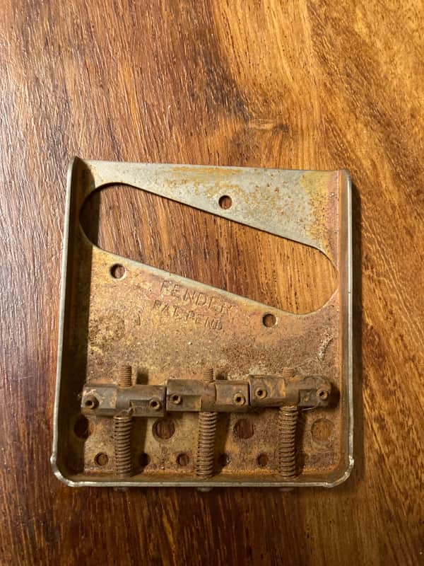 Fender Telecaster Relic Replacement Bridge image 1