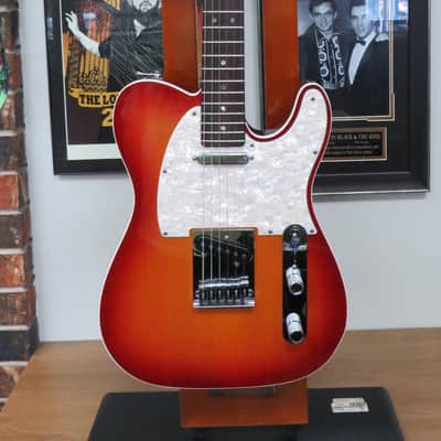 2008 Fender American Deluxe Telecaster with Rosewood Fretboard - Aged Cherry Burst image 6