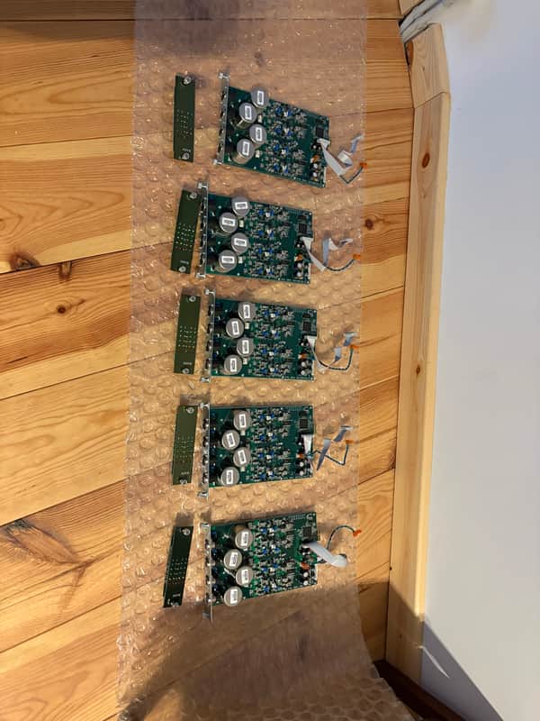 Burl BAD4 4-Channel Mothership A/D Converter Module 2010s - Green image 1