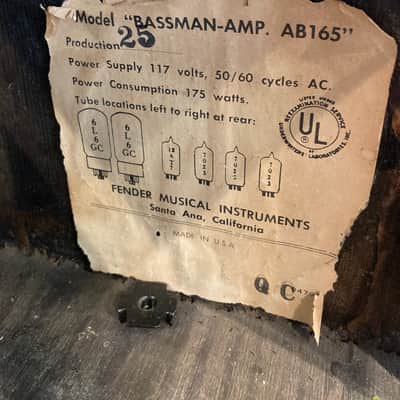 Fender Bassman 1966 image 11