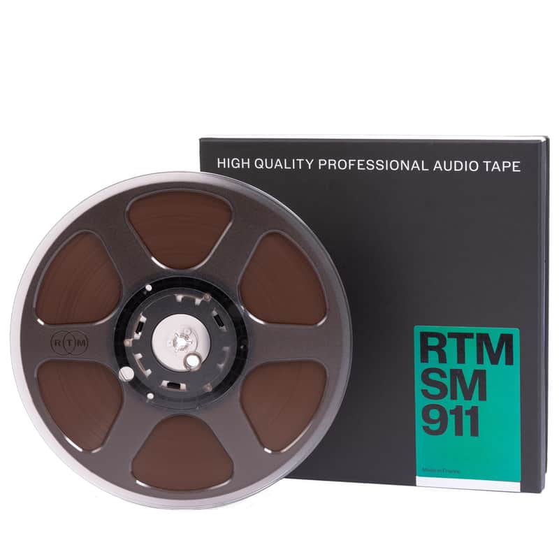 Recording The Masters SM911 Industry Studio Tape ¼" 366m (Plastic Reel) - Tape image 1