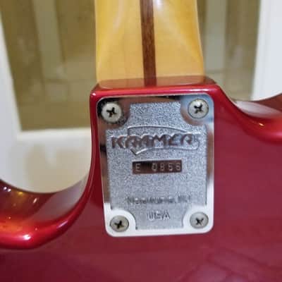 Kramer  Pacer Deluxe  80's Candy Red image 11