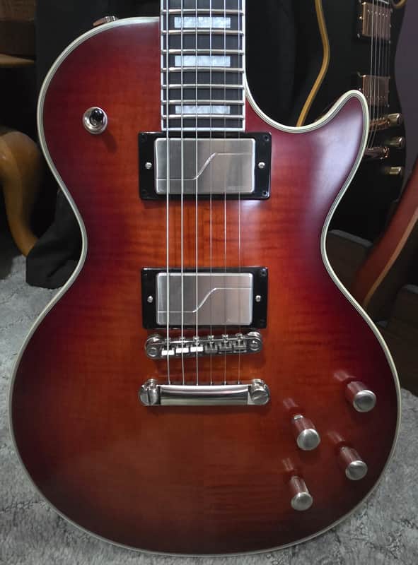 Epiphone Les Paul Prophecy 2024 - Present - Aged Bengal Tiger Burst image 1