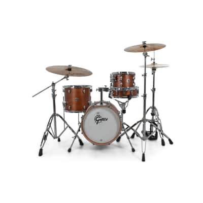Gretsch CC2-M264 Catalina Club Satin Walnut Glaze - Drum Shell Set image 2