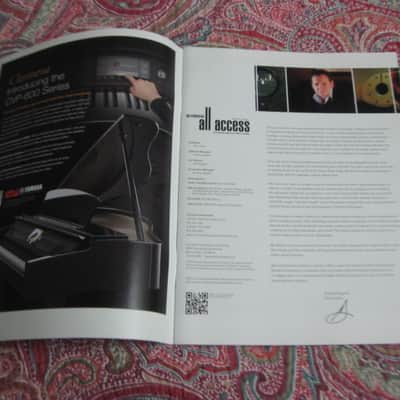 rarely handled, near A+ Yamaha All Acess Magazine (The Backstage Guide to the World of Yamaha), Winter 2013, Number 24 - Luke Bryan on cover, [52 total pages - front outer cover - back outer cover] quality paper, mostly color pages, some B&W, L 12" x W 9" image 5