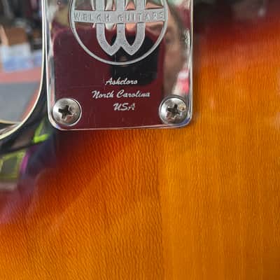 Welch Guitars Telecaster custom twang slinger - Sunburst image 4