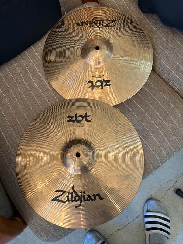 Zildjian 14" ZBT Hi-Hat Cymbals (Pair) 2004 - 2019 - Traditional image 1